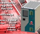 Alimentation Rail-DIN réglable et programmable power supply V360R